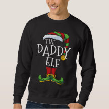Daddy Elf Family Matching Christmas