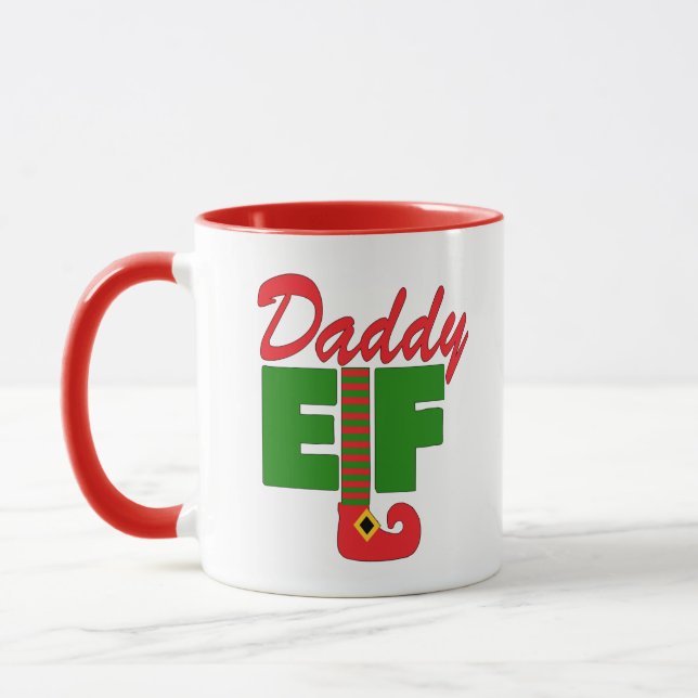 Daddy Elf  Mug (Left)