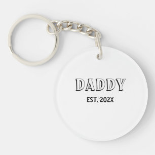 Daddy Est Year Fête des pères Bold Typographie Pho