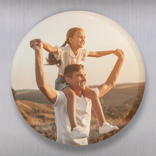 Daddy Father Dad Full Photo Magnet (Creator Uploaded)