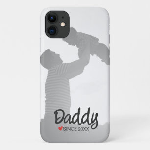 Daddy, first fathers day, first happy father iPhone 11 case