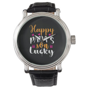 Daddy Gift Happy Papa's Son Lucky Watch