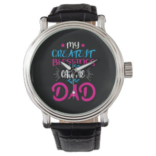 Daddy Gift My Greatest Blessings Call Me Dad Watch