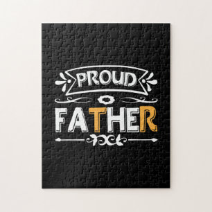 Daddy Gift Proud Father Jigsaw Puzzle