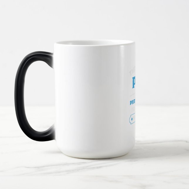 Daddy Gift They Call Me Papa Magic Mug (Left)