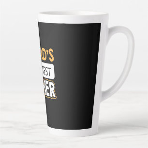 Daddy Gift World's Greatest Father Latte Mug