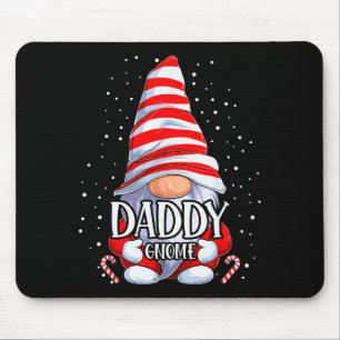 Daddy Gnome Christmas Pajamas Matching Family Grou Mouse Pad