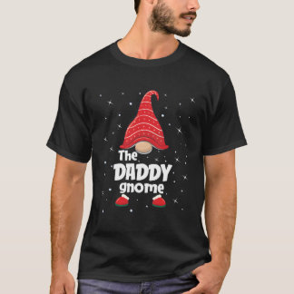 Daddy Gnome Family Matching Christmas Funny Gift P T-Shirt
