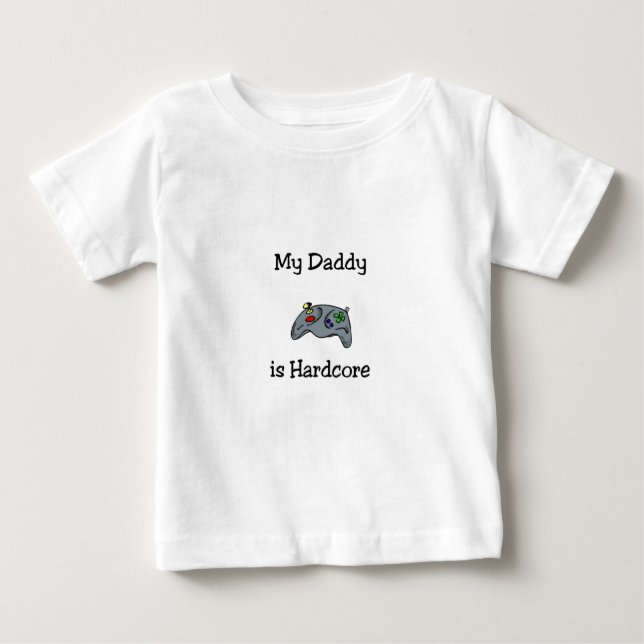 Daddy Hardcore Baby T-Shirt (Front)
