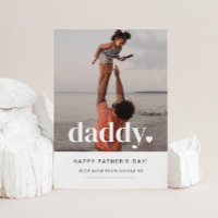 Daddy Heart - Carte photo de Fête des pères