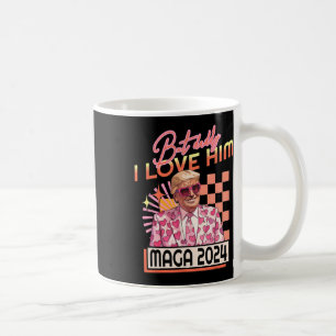 Daddy I Love Him Maga 2024 Donald Trump Back 4th O Coffee Mug