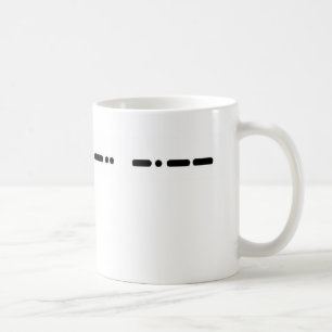 DADDY in Morse Code Mug