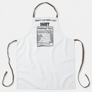 daddy informations nutritionnelles tablier de fête
