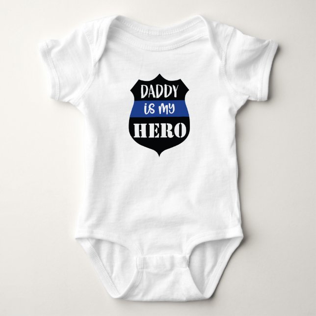 Daddy is my Hero Bodysuit (Front)