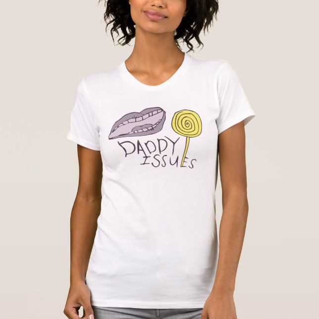 Daddy Issues Ladies' Tank (Front)