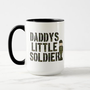 Daddy Little Soldier Mug