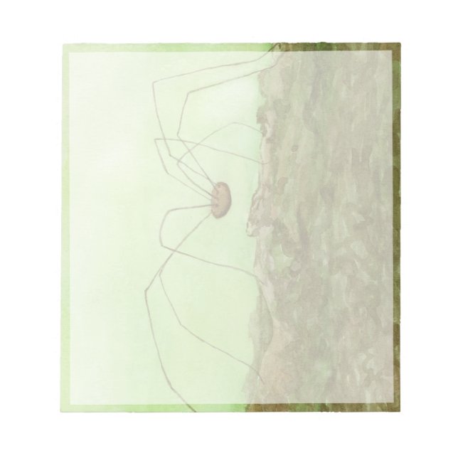 Daddy Long Legs Notepad (Front)