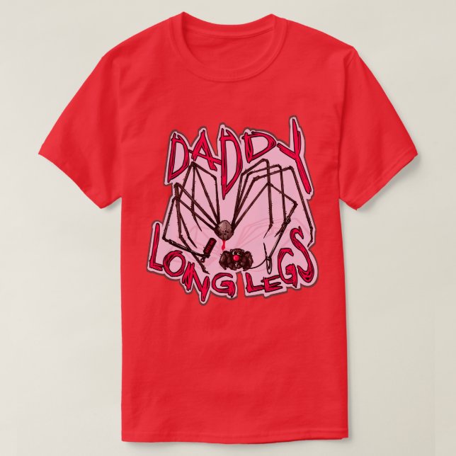 Daddy Long Legs T-Shirt (Design Front)