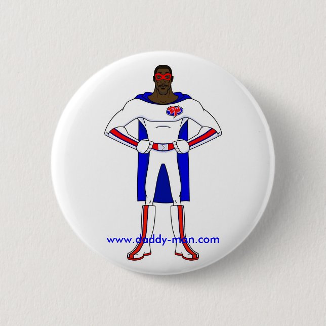 Daddy-Man'sButton 2 Inch Round Button (Front)