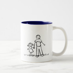 Daddy & Me Mug (Drawing with No Title)