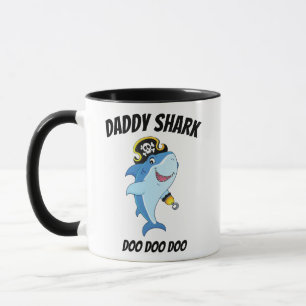 Daddy Mug Daddyshark Daddy Shark Mug 