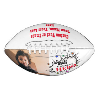 Daddy My Hero, Superhero Dad Father's Day Gift Football