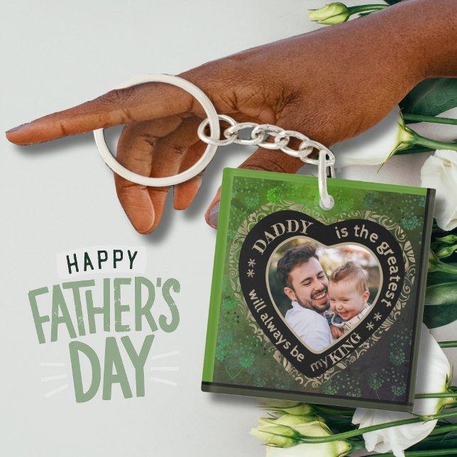 Daddy, My King - Father's Day Keychain (Daddy, My King - Father's Day Keychain)