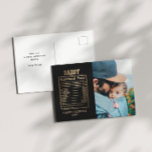 Daddy Nutritional Facts Father's Day Postcard<br><div class="desc">Funny easily customizable products that are perfect as father's day gifts. Check out our store for more matching products from this collection.</div>