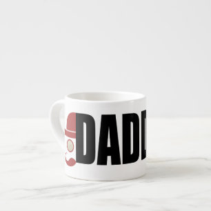 Daddy-O Hipster Man Espresso Cup