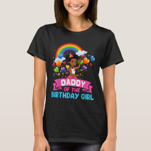 Daddy Of Birthday Girl Gracie Birthday Dolls Girl  T-Shirt
