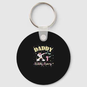 Daddy Of The 1st Birthday Princess - 1 Year Old Un Keychain