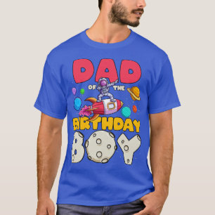 Daddy of the Dabbing Astronaut Birthday Boy Matchi T-Shirt