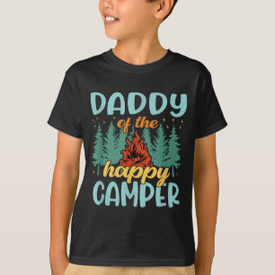 Daddy of the happy camper first birthday camping T-Shirt