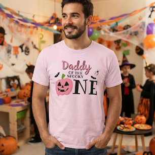 Daddy Of The Spooky One Halloween 1st Birthday T-Shirt