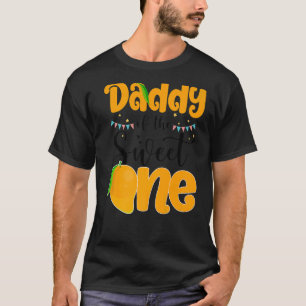 Daddy Of The Sweet One Mango Fruit Theme 1st Birth T-Shirt