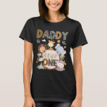 Daddy of The Wild One 1St Birthday Safari Jungle A T-Shirt<br><div class="desc">Daddy of The Wild One 1St Birthday Safari Jungle Animals</div>