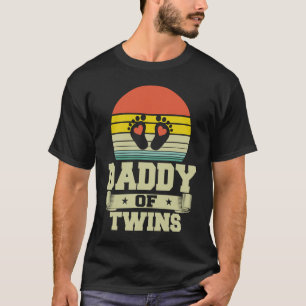 Daddy Of Twins New Mom Pregnant With Two Babies T-Shirt