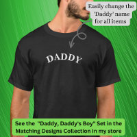 Daddy (or any name title) Matching to Daddy's Boy