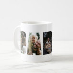 Daddy Photo Collage Cut Out Text Mug<br><div class="desc">Modern, simple photo collage mug for Dad. Design features cut out text Daddy and 5 photos inside. Perfect as a gift for father's day, dads birthday or as a keepsake.</div>