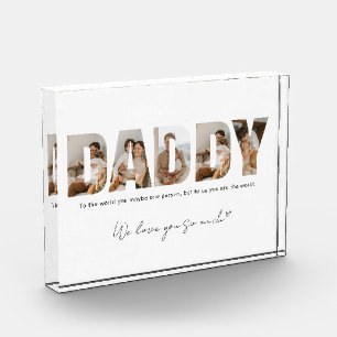 Daddy Photo Collage Fête des pères Blocs photo