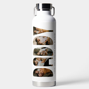 DADDY Photo Letters Water Bottle