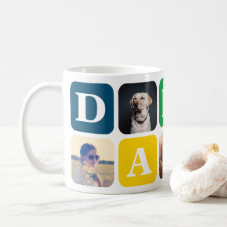 Daddy photos and type five-letter word coffee mug