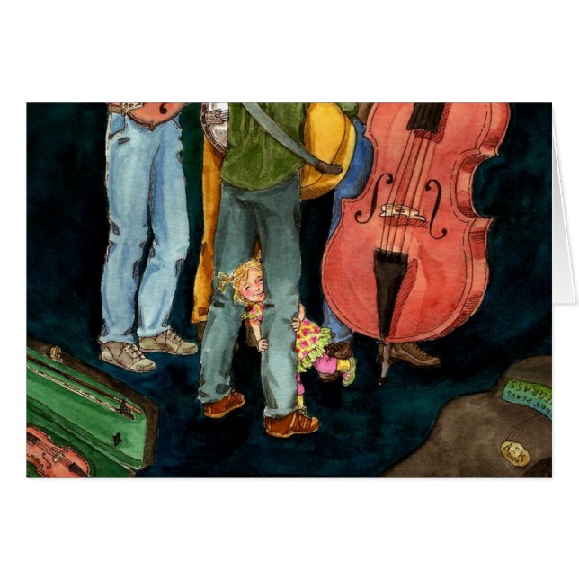 Daddy Plays Bluegrass (Front Horizontal)