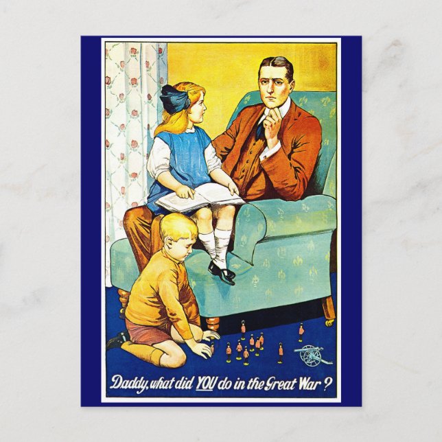 Daddy? - postcard (Front)