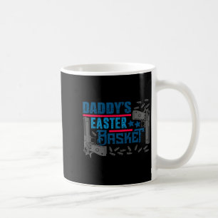 Daddy S Easter Basket Gun Design Coffee Mug