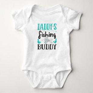 Daddy’s Fishing Buddy - Fishing With My Daddy Baby Baby Bodysuit