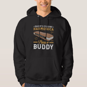 Daddy s Future Harmonica Player Harmonica Mouth Or Hoodie