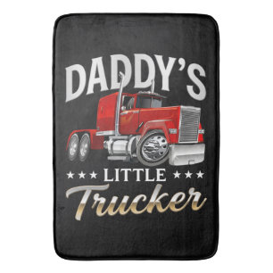 Daddy’s Little Trucker Bath Mat