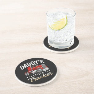 Daddy’s Little Trucker Coaster