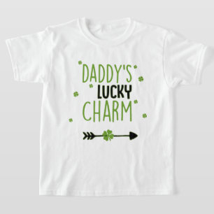Daddy’s Lucky Charm St Patricks Day Design T-Shirt